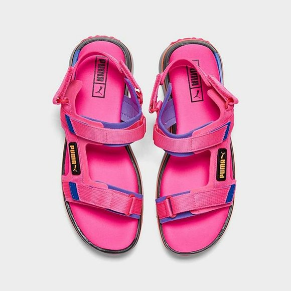 Puma Shoes - Women's Pink Puma Platform sandal size 8.5 brand new with box